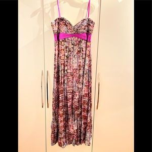 BCBG strapless dress